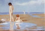 William Stott of Oldham Study of A Summer-s Day oil on canvas
